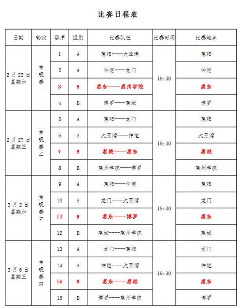 常规赛赛程表篮球赛季的脉搏与策略